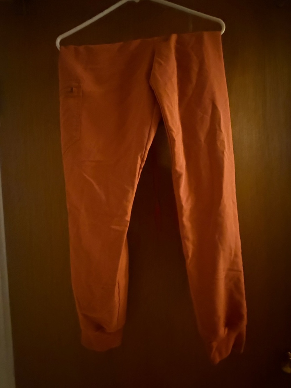 Figs Terracotta Scrub SET (one pocket top and Zamora scrub bottom) - Picture 4 of 4